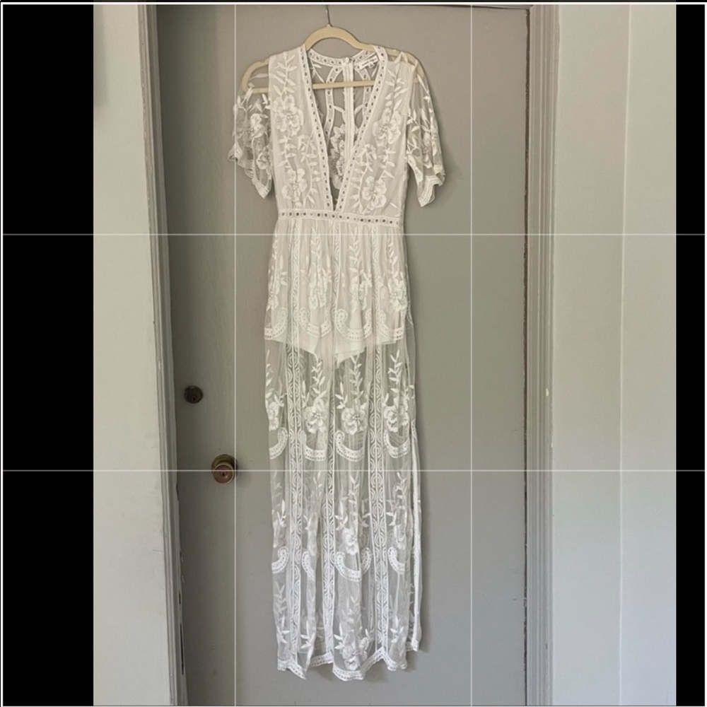 Wedding Honey Moon Honey Lace Romper Bohemian Dream